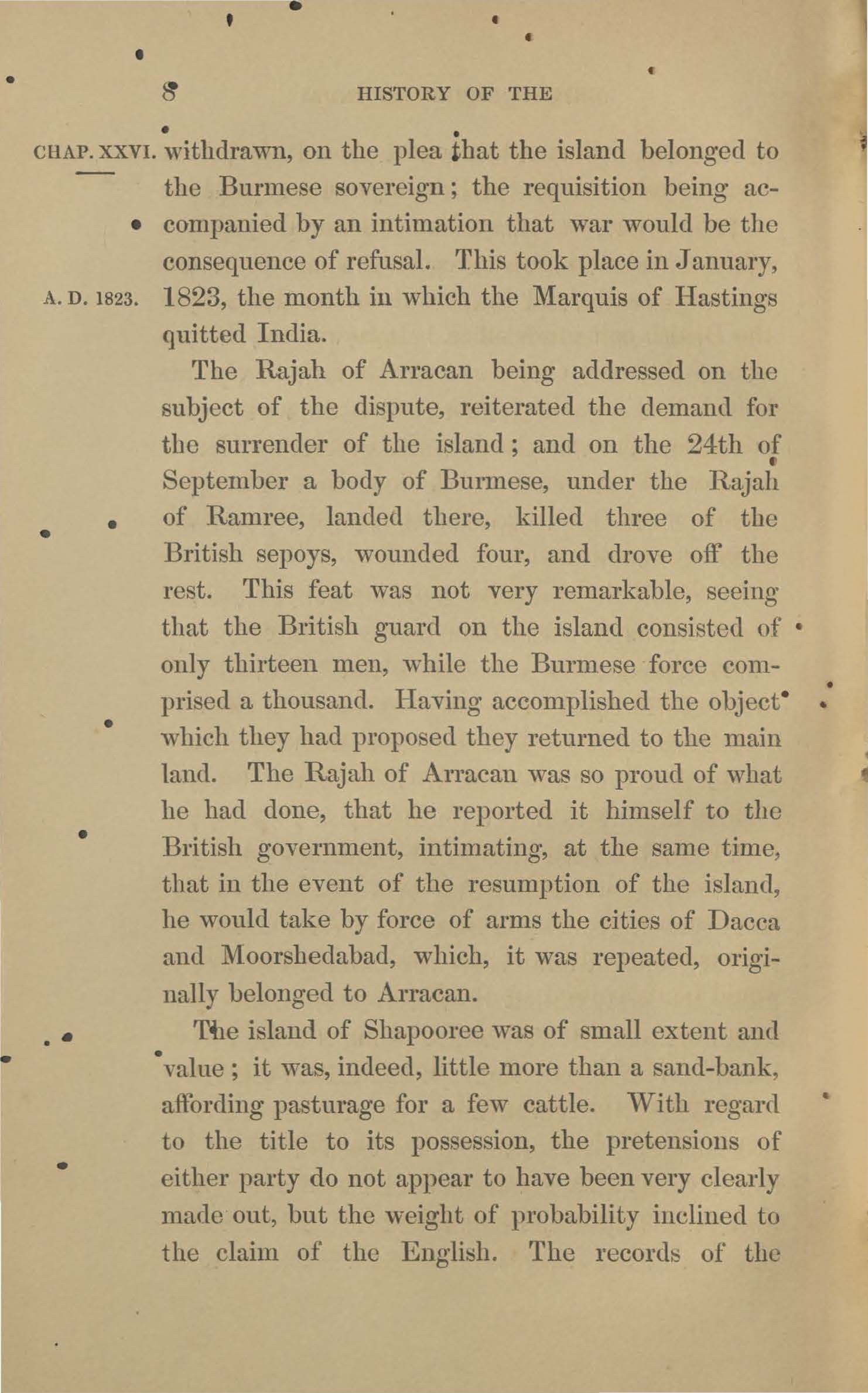 The history of the British empire in India Edward Thornton Esq.