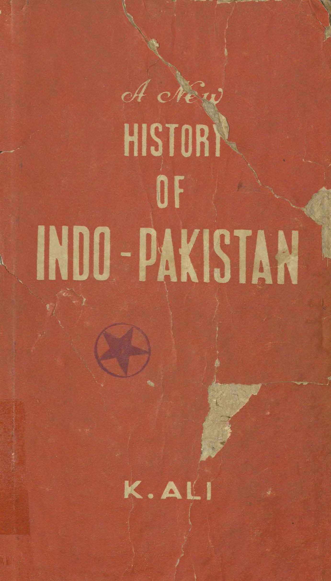 A new history of indo-pakistan