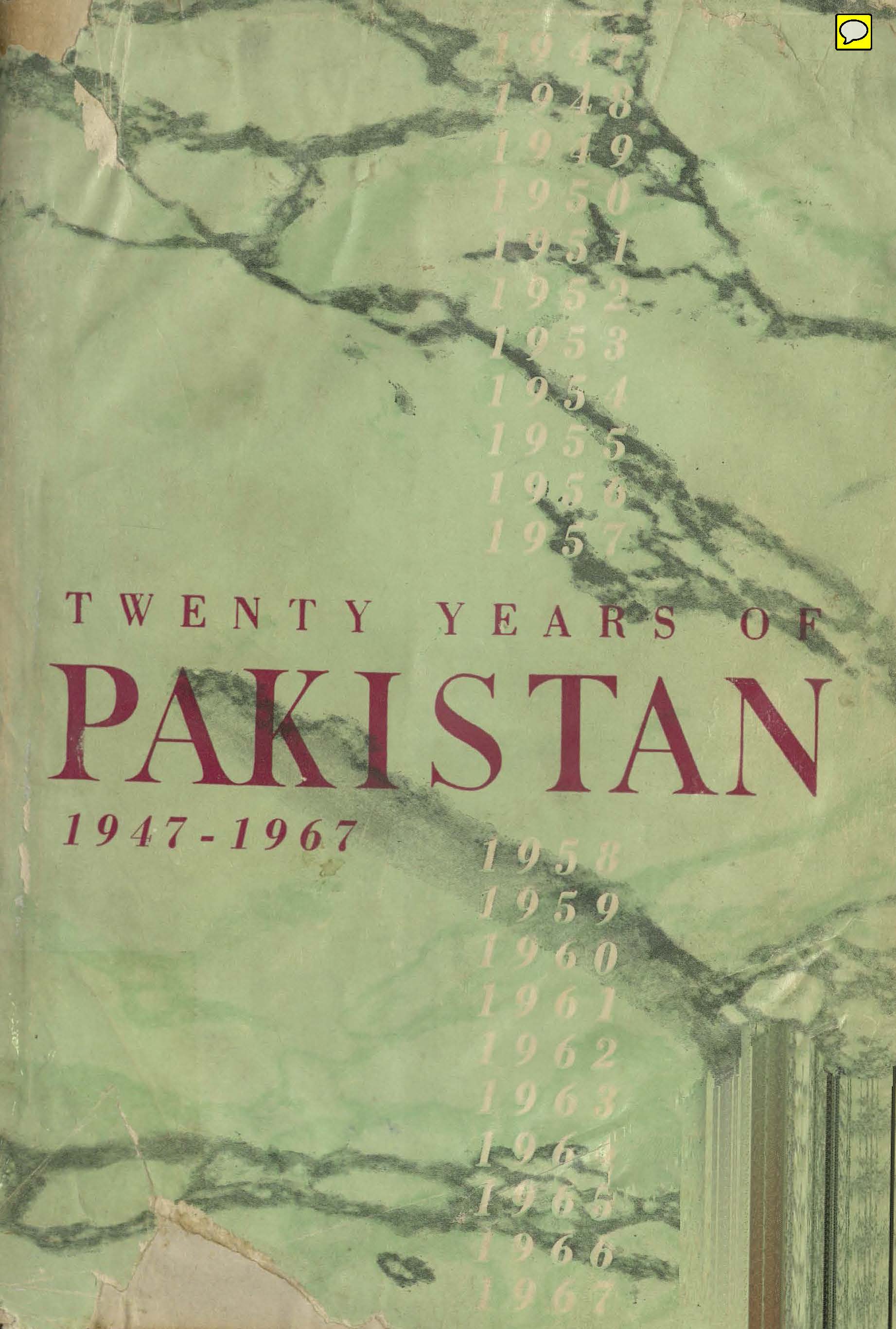 Twenty years of Pakistan, 1947-1967