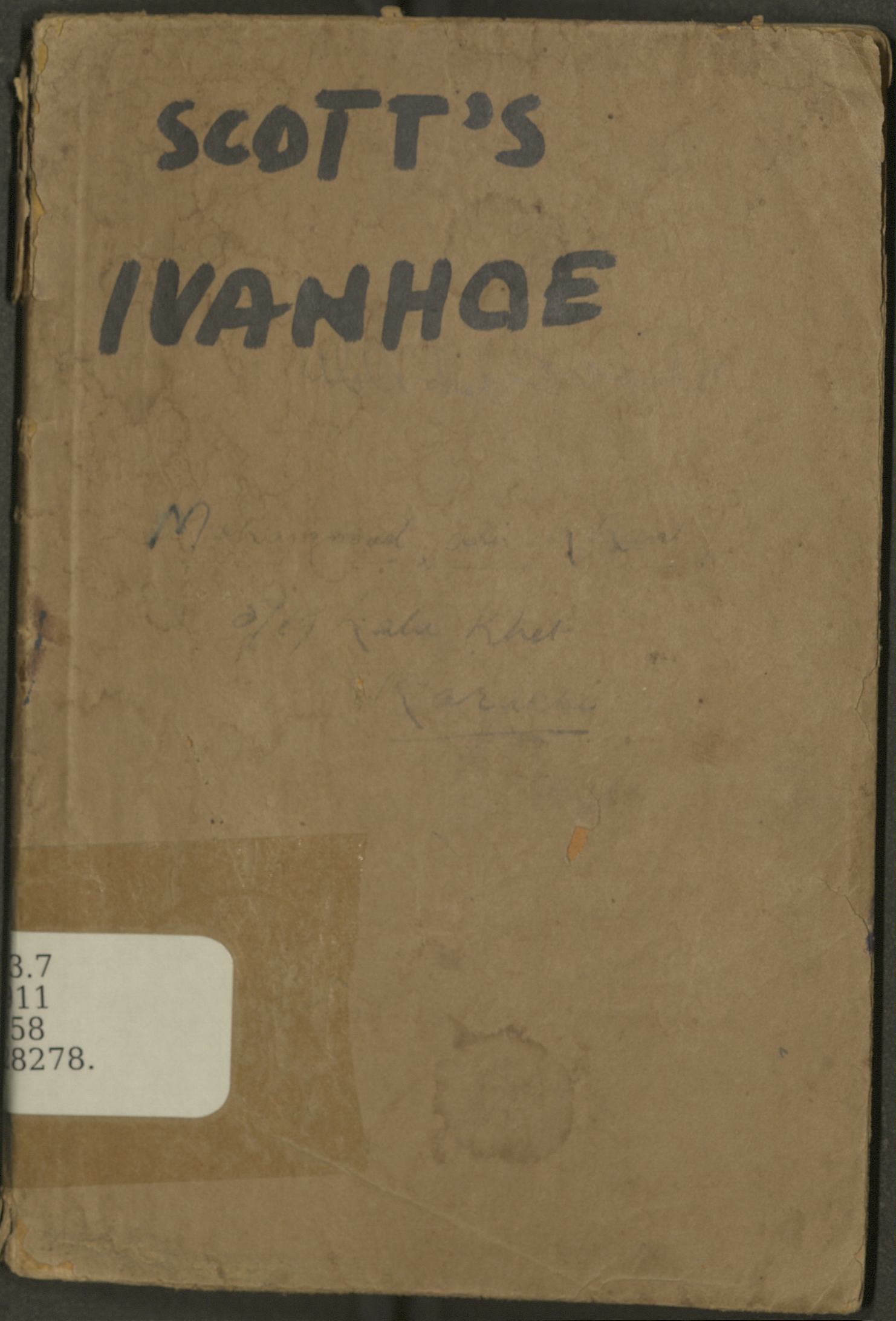 Notes on Scott's Ivanhoe