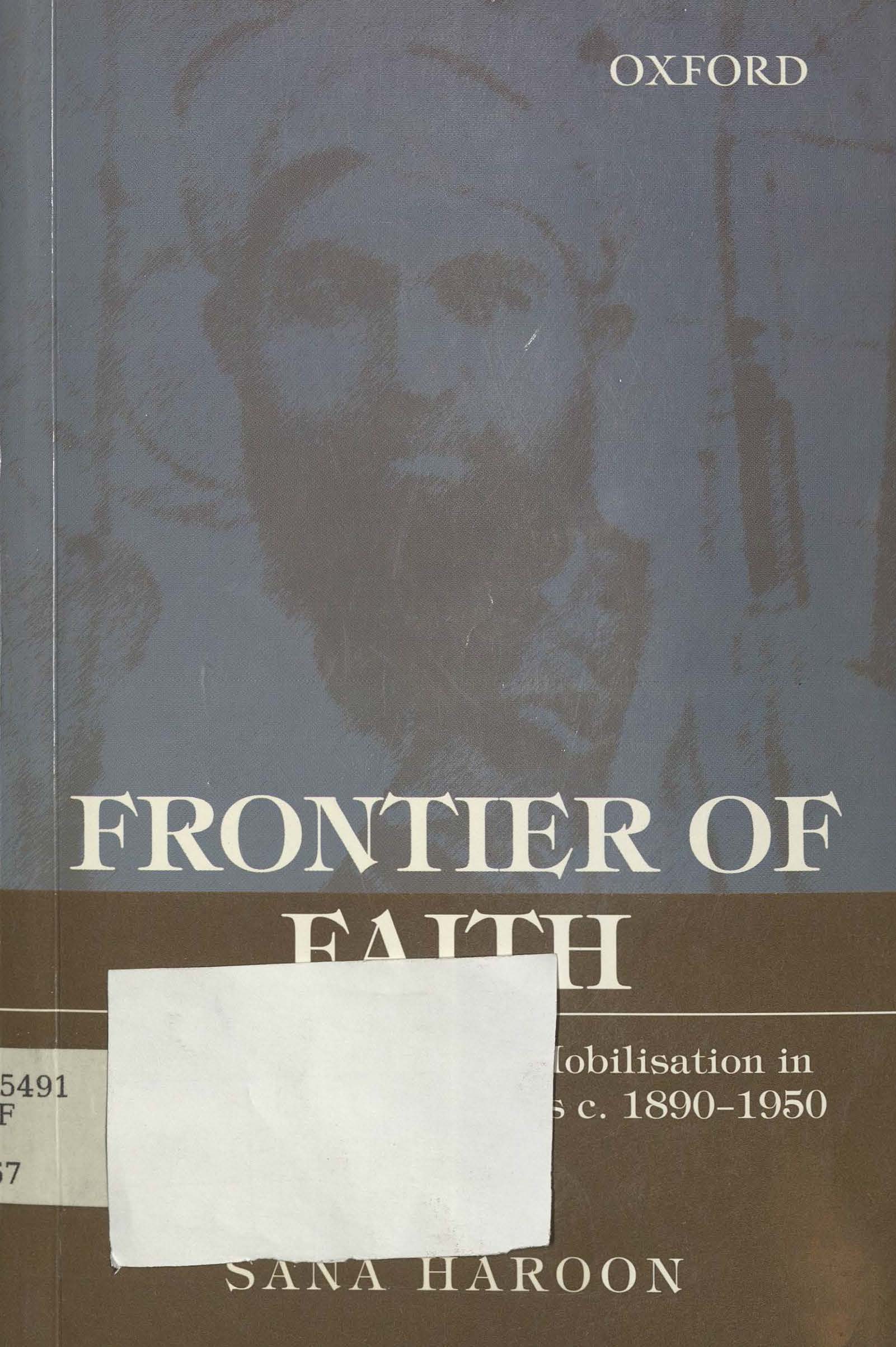 Frontier of faith 