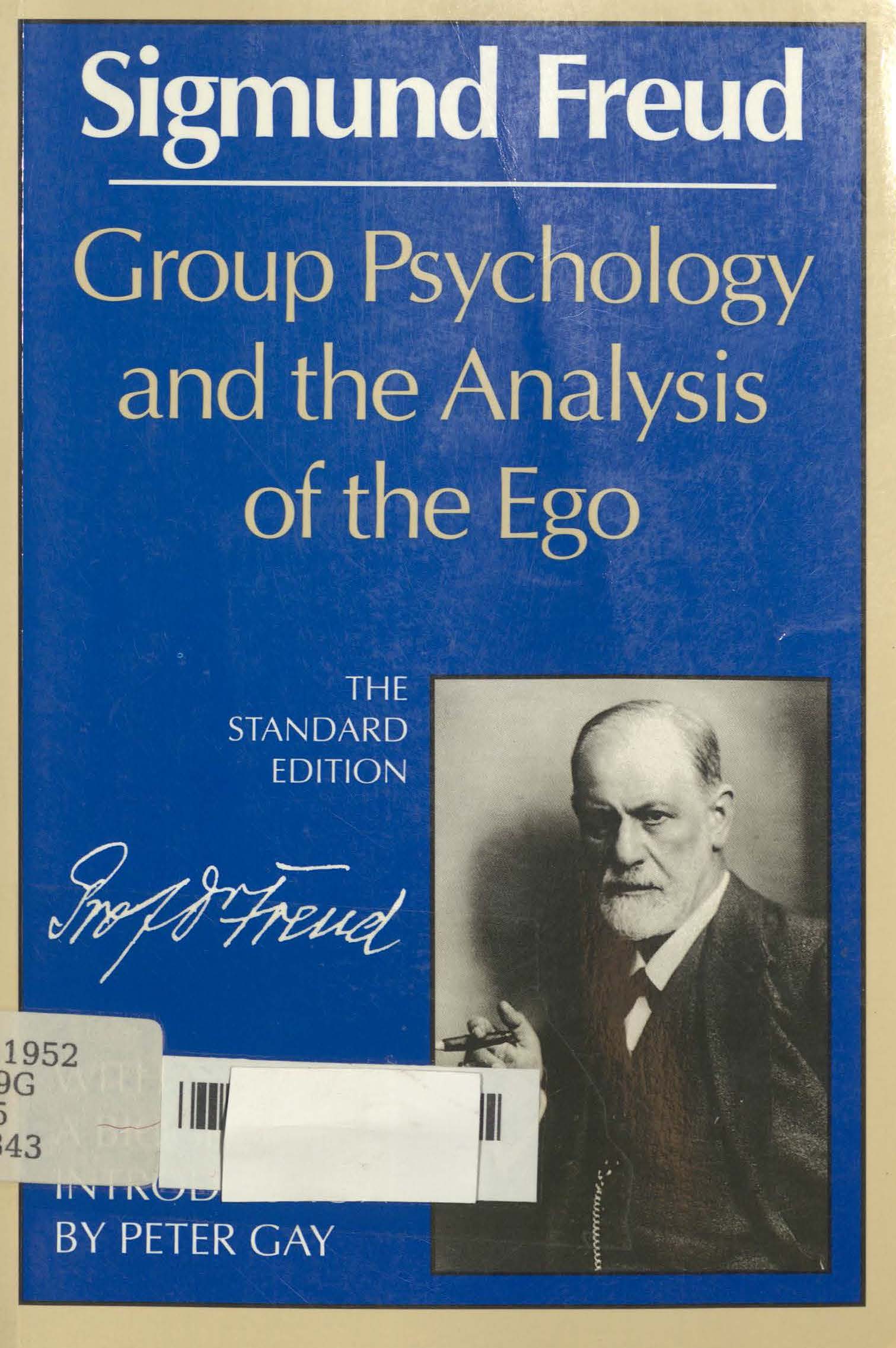 Group psychology and the analysis of the ego 