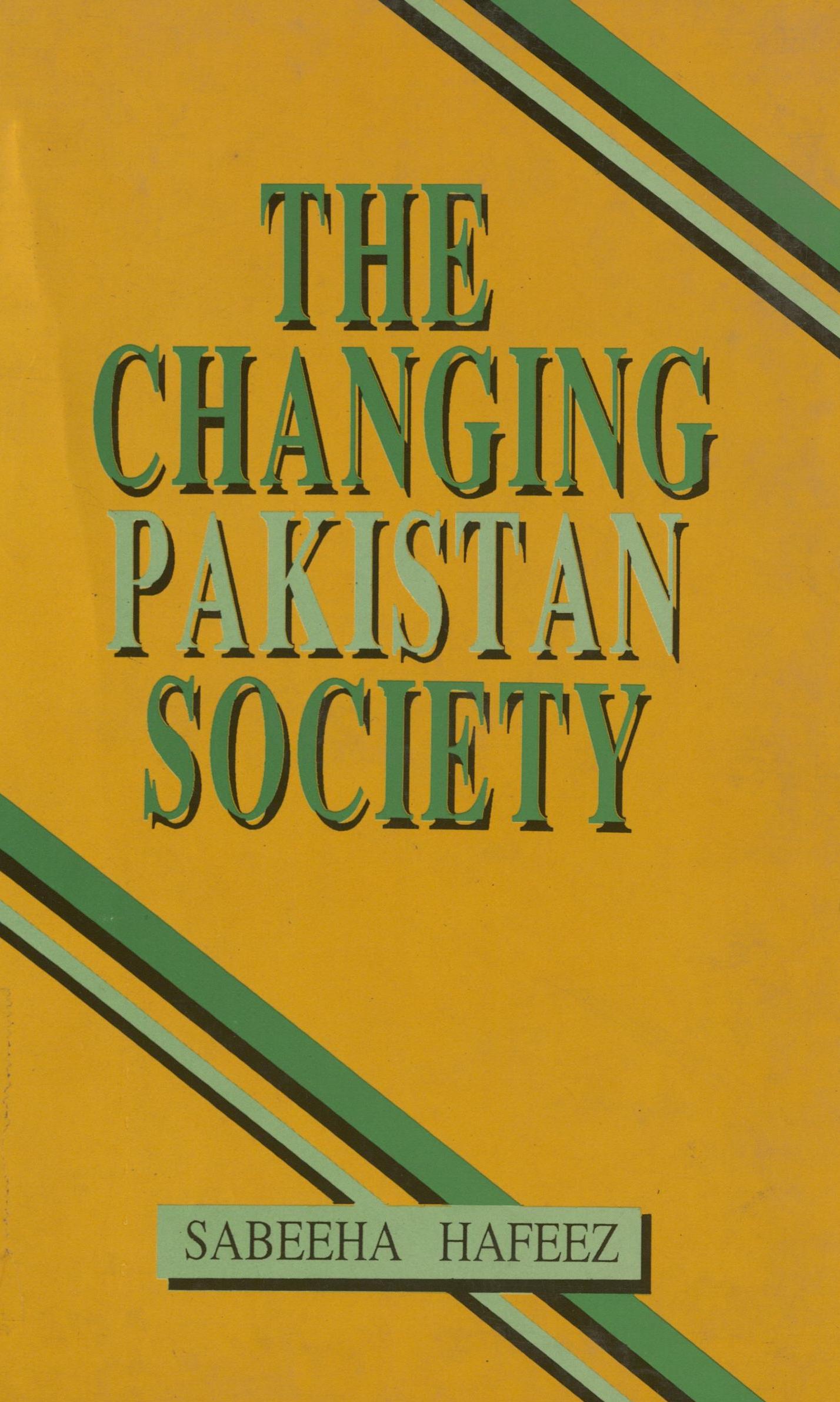 The Changing Pakistan society