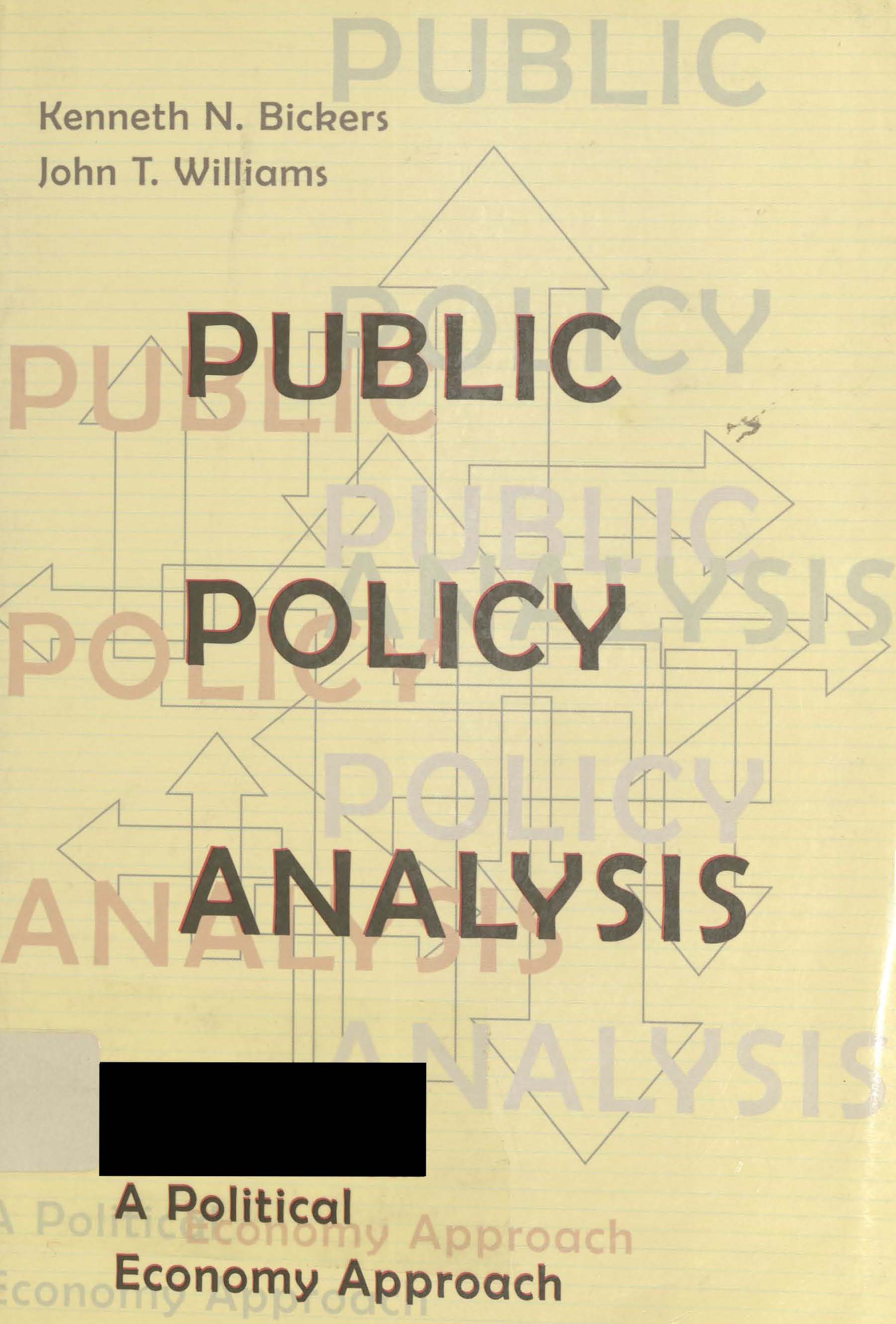 Public policy analysis