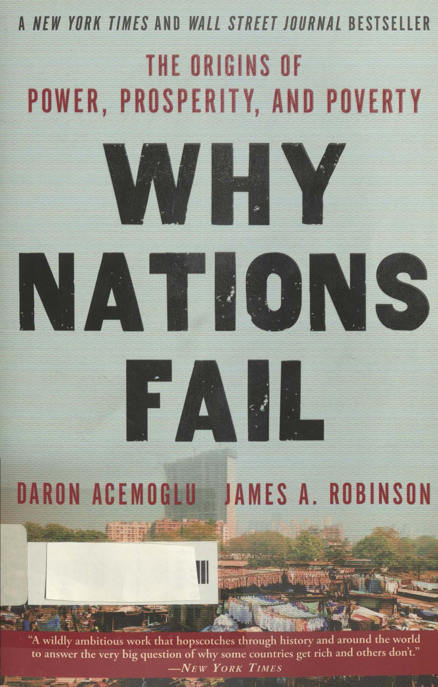 Why nations fail