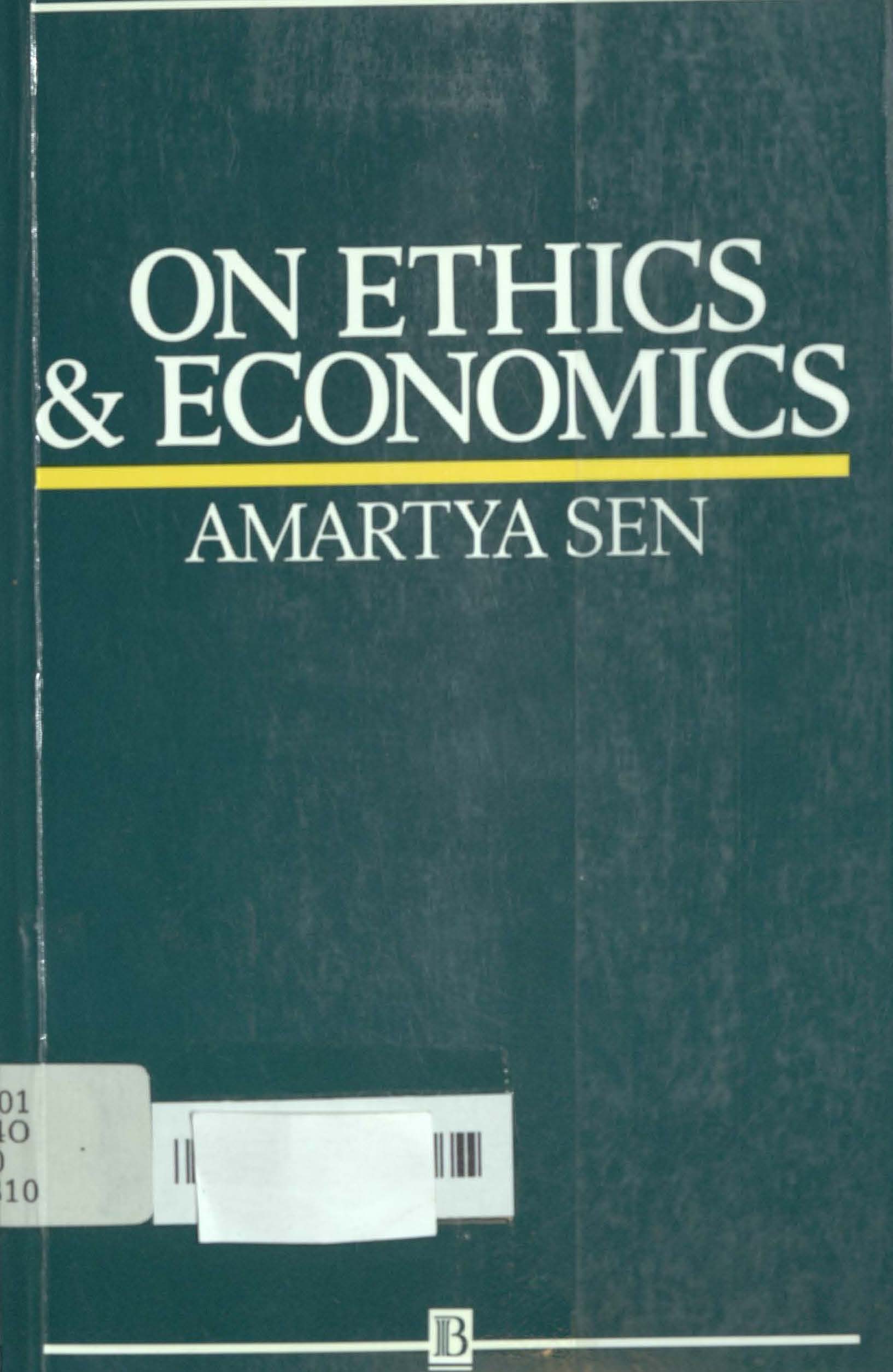 On ethics and economic 