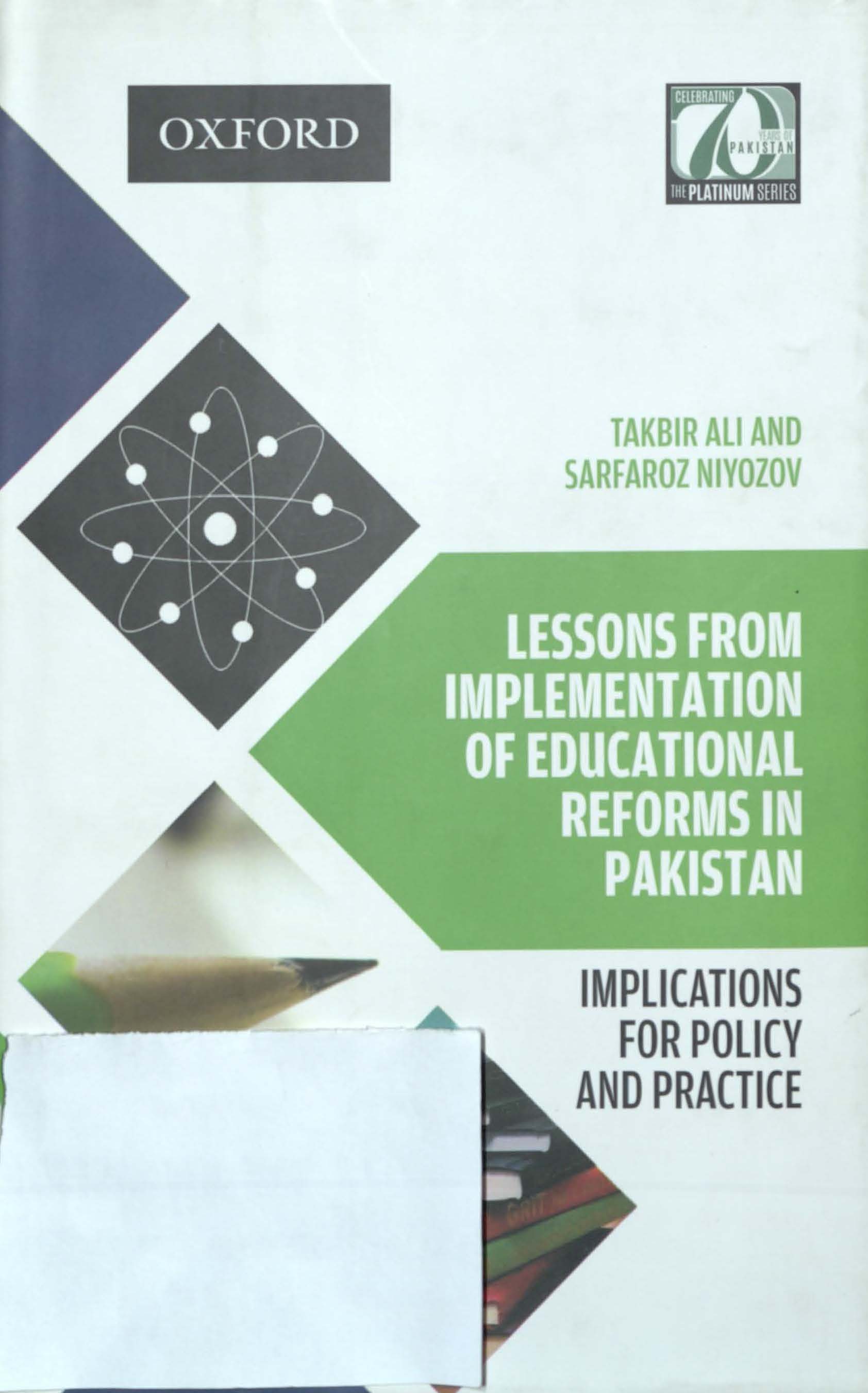 Lessons from implementation of educational reforms in Pakistan 