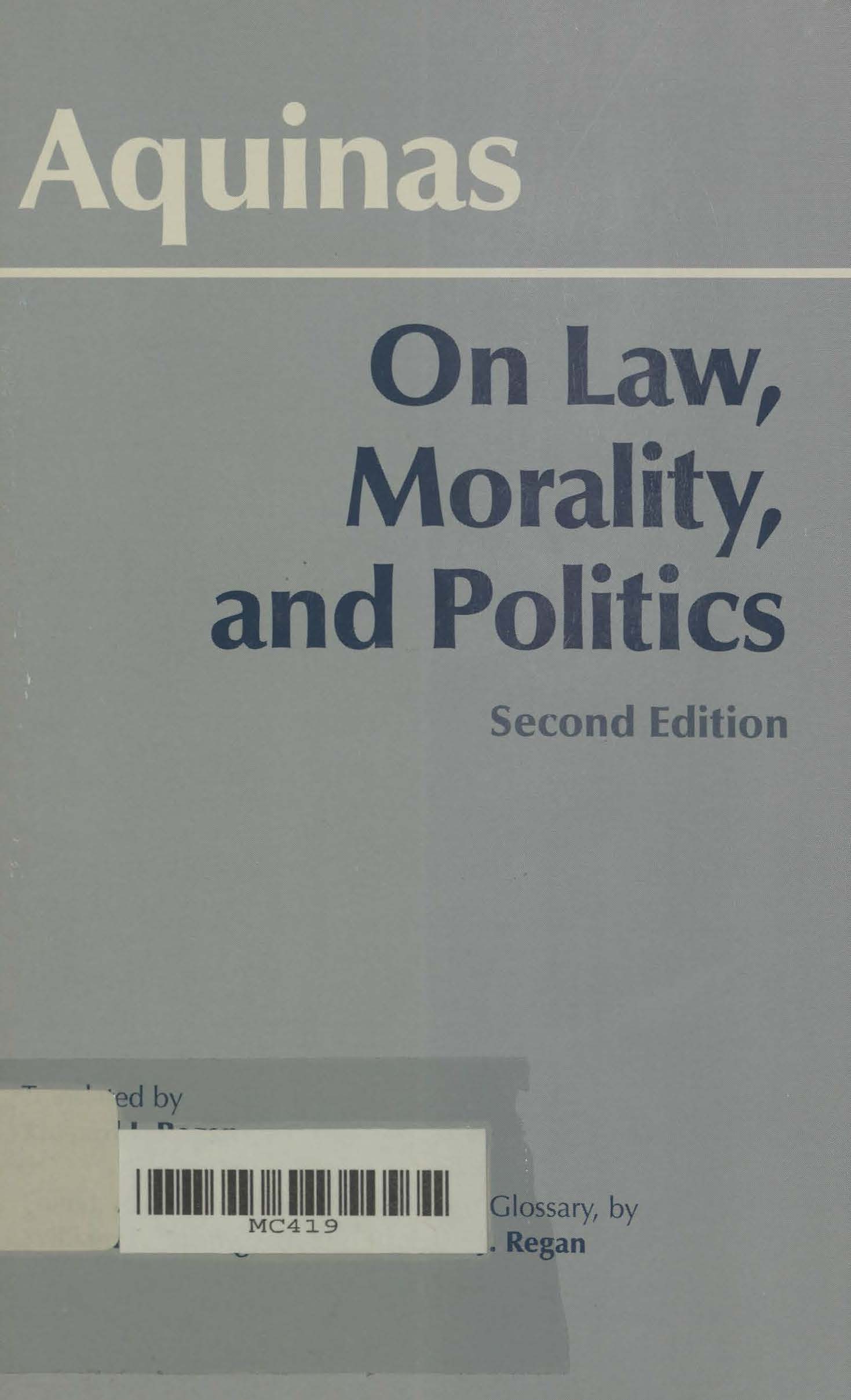 On law, morality, and politics 