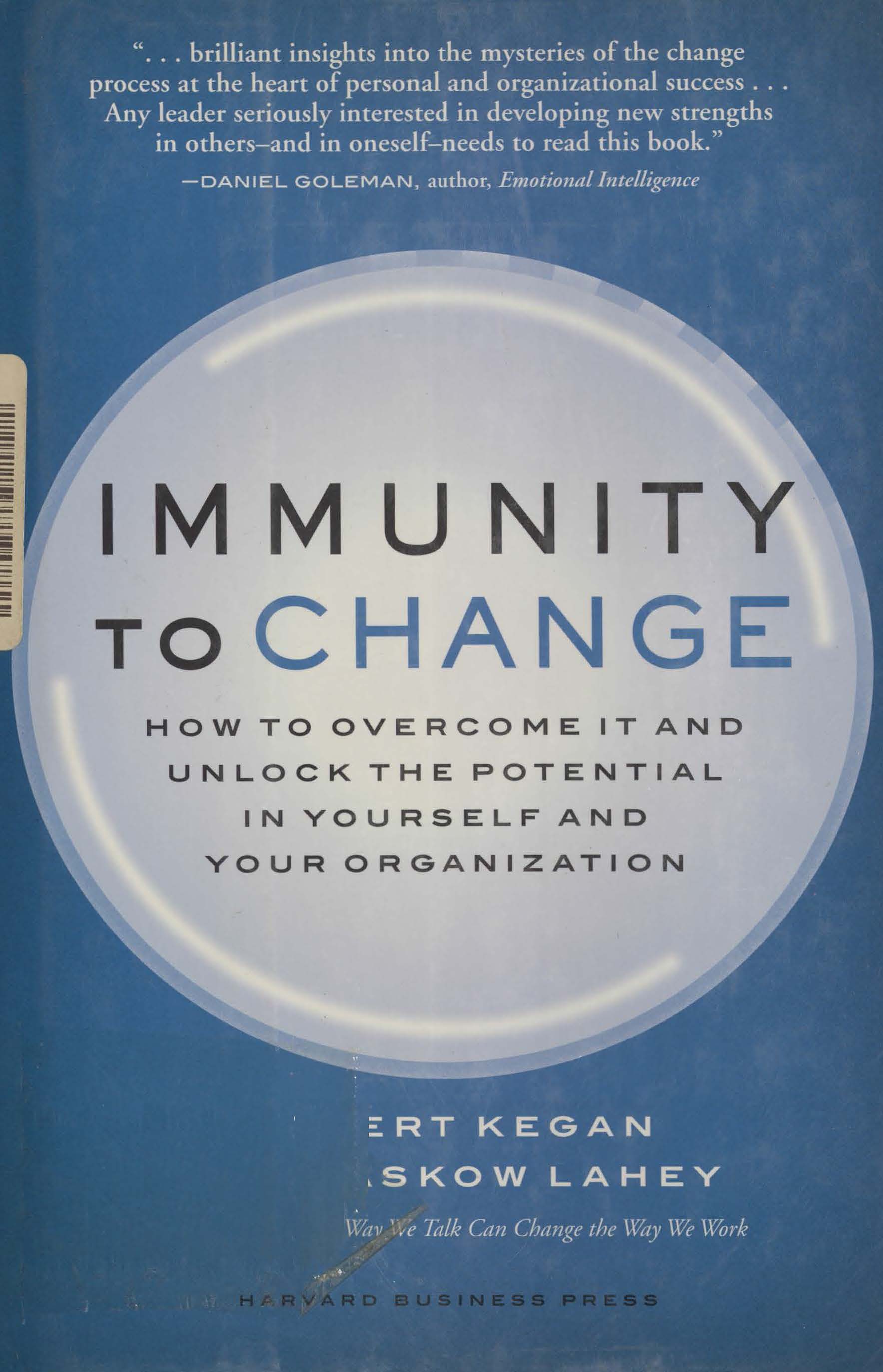 Immunity to change