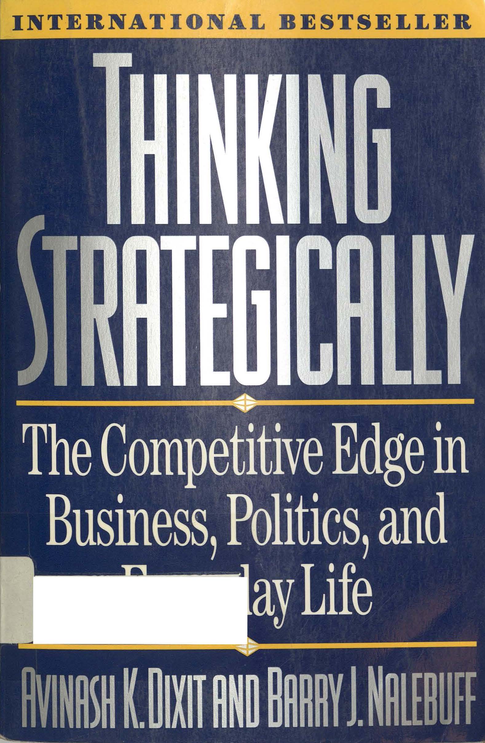 Thinking strategically 