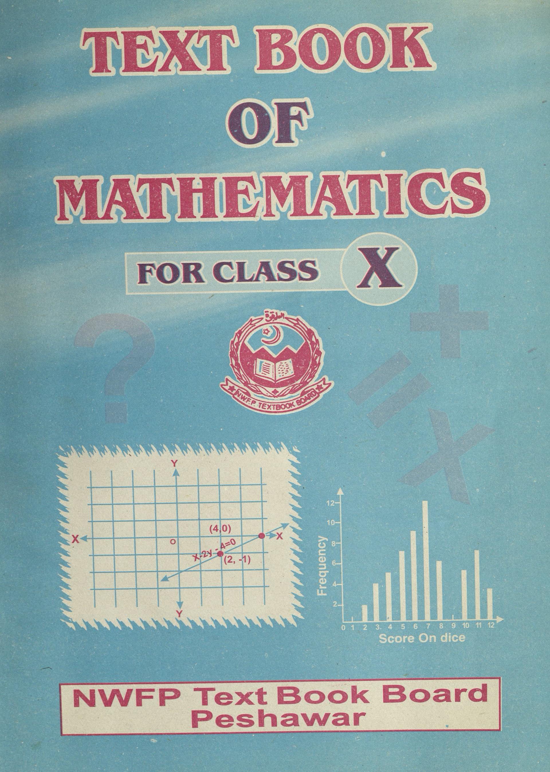 A Textbook of Mathematics for class 10