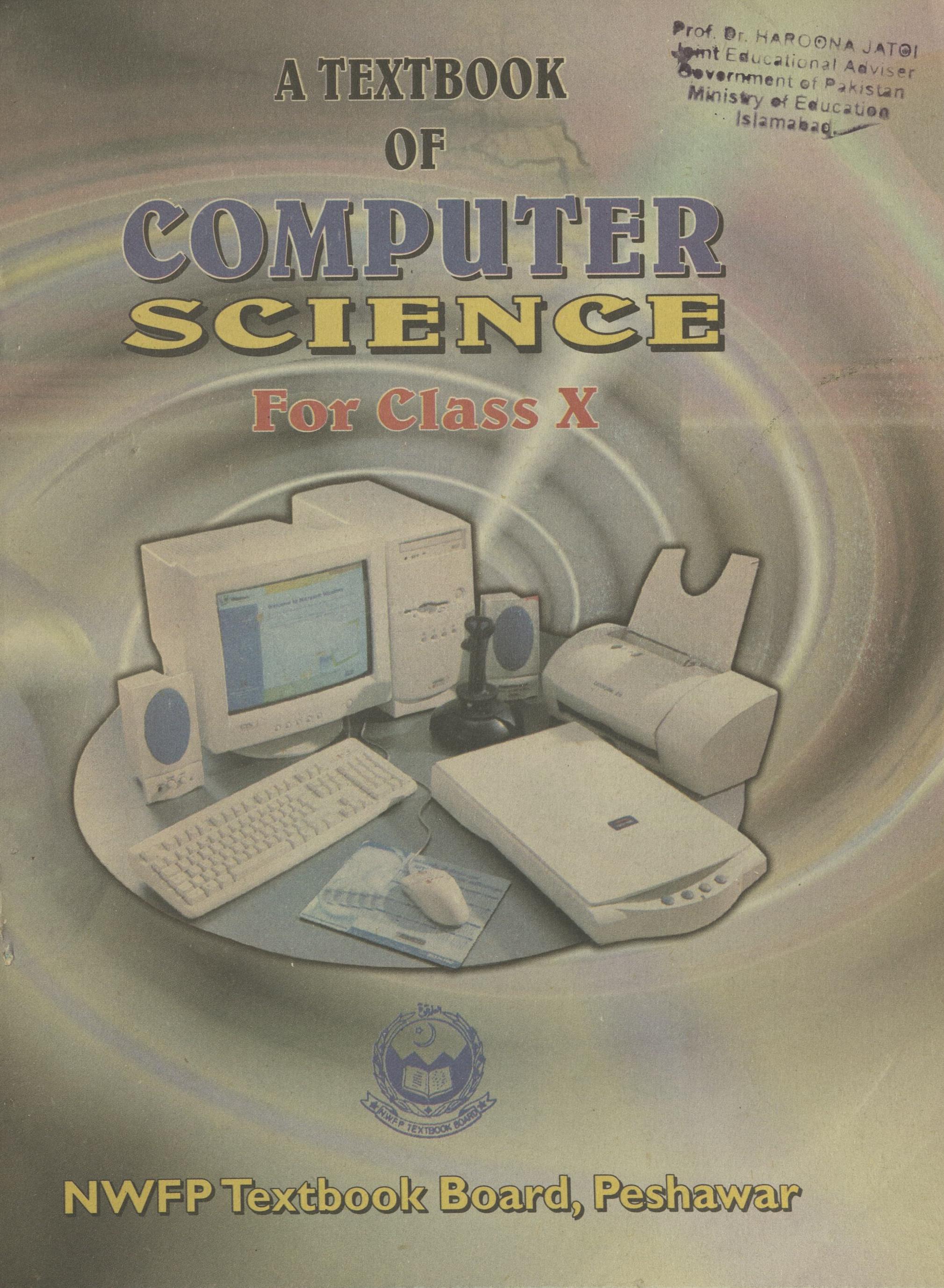 A Textbook of Computer Science for class 10