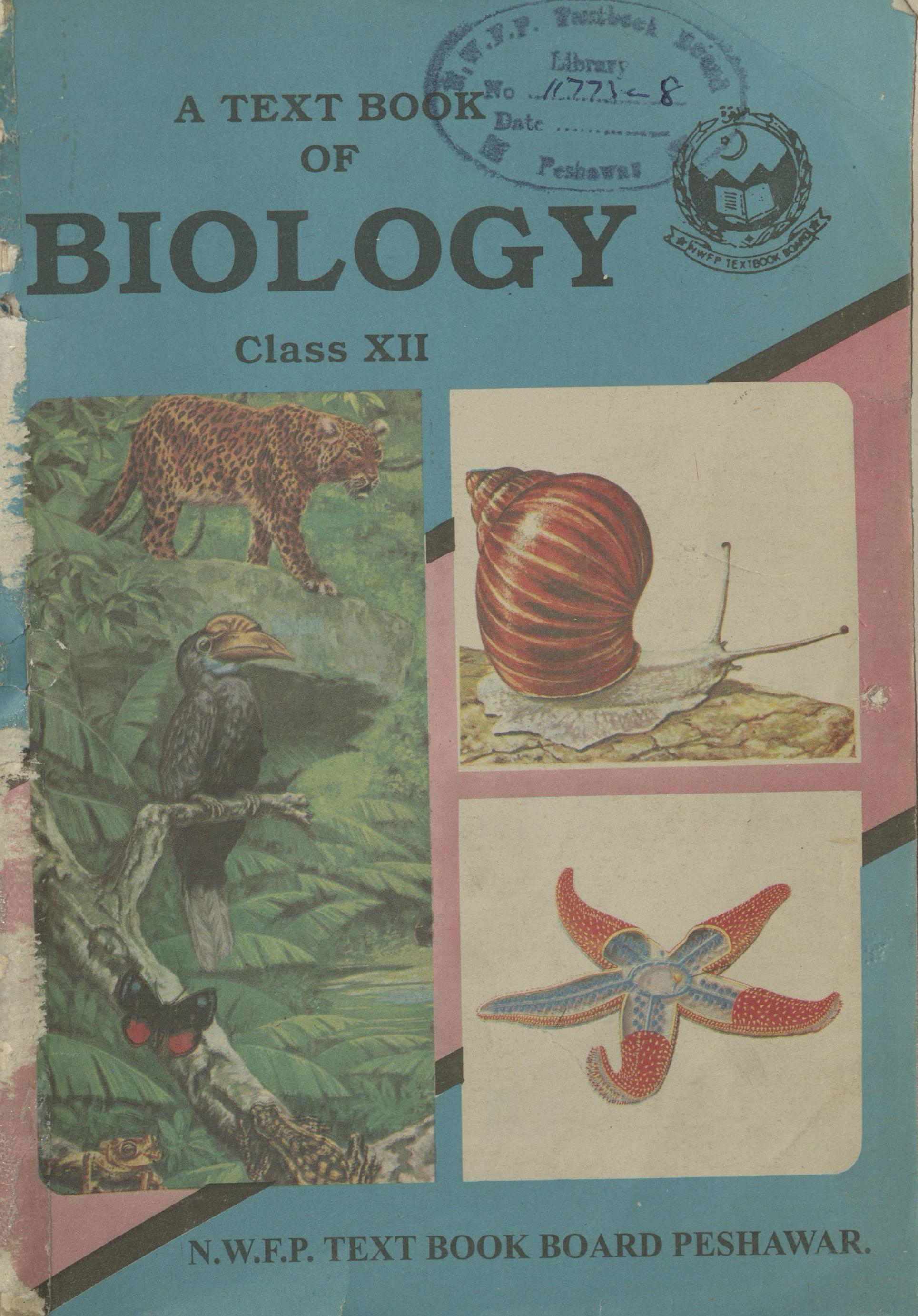 A Textbook of Biology for class 12