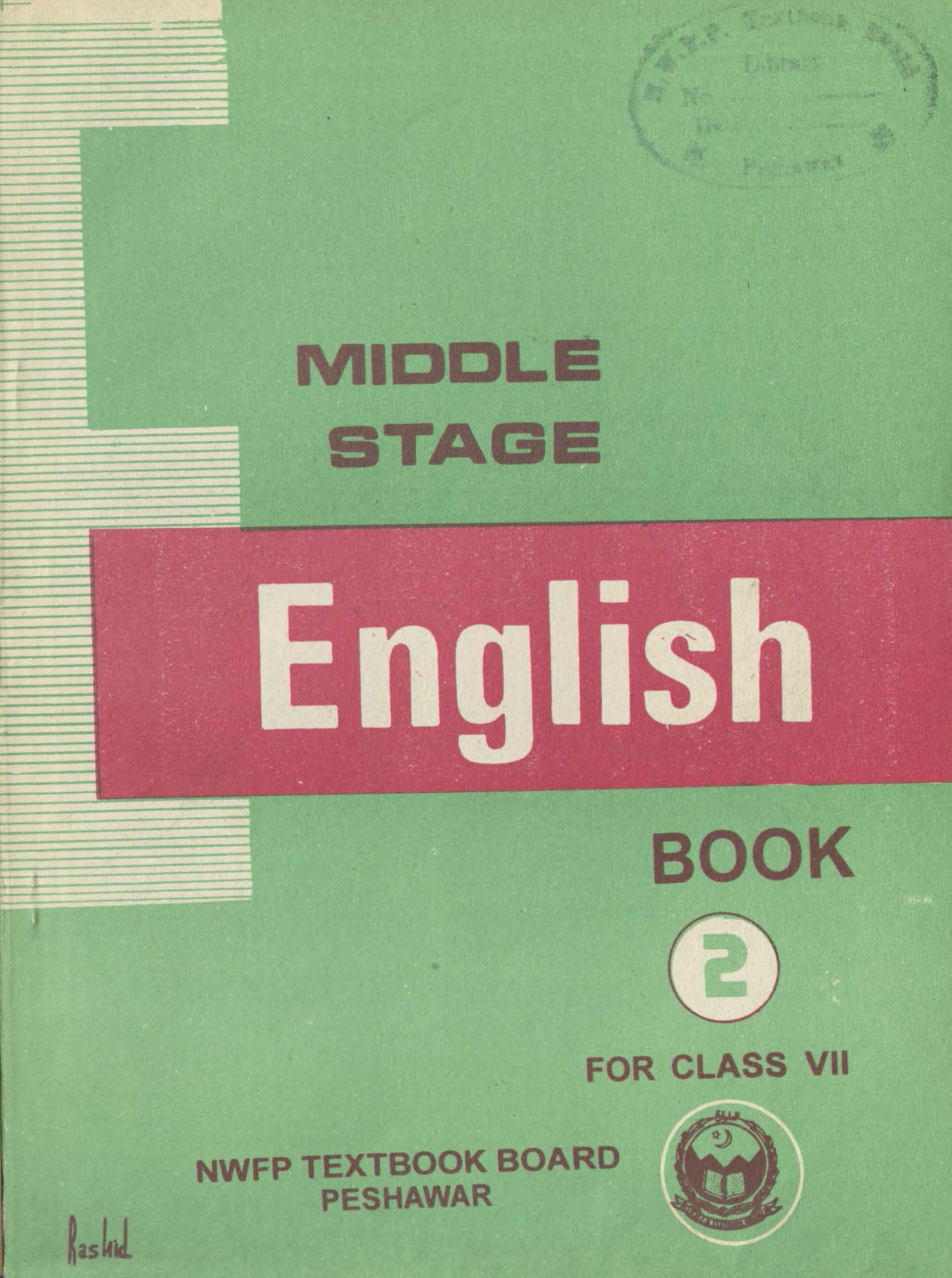 Middle Stage English Book two for class 7