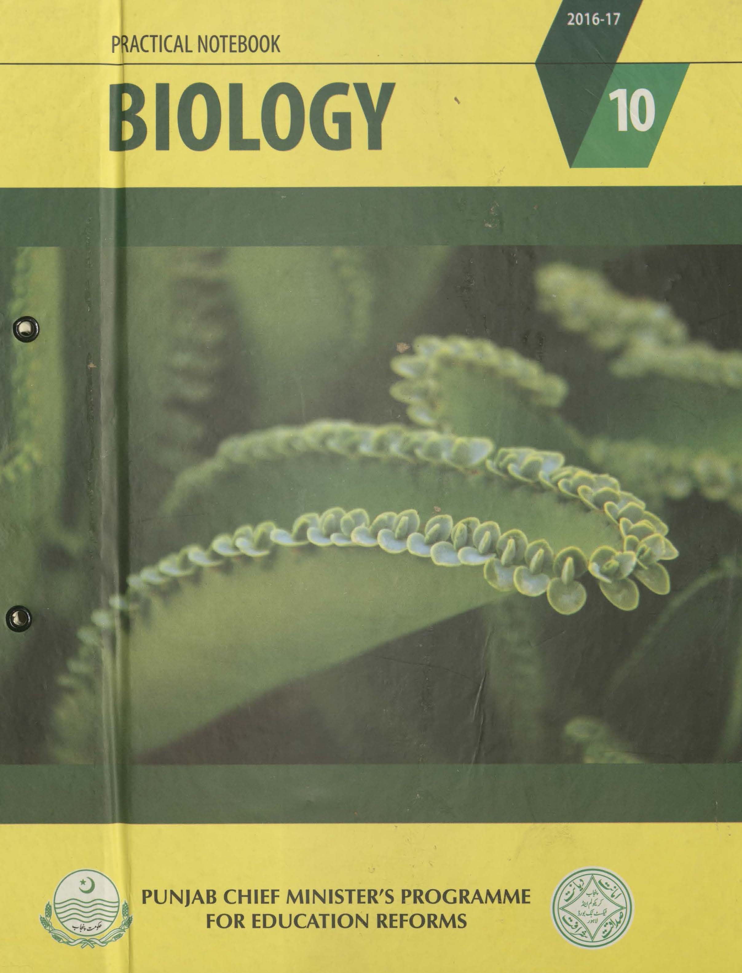 Practical notebook biology