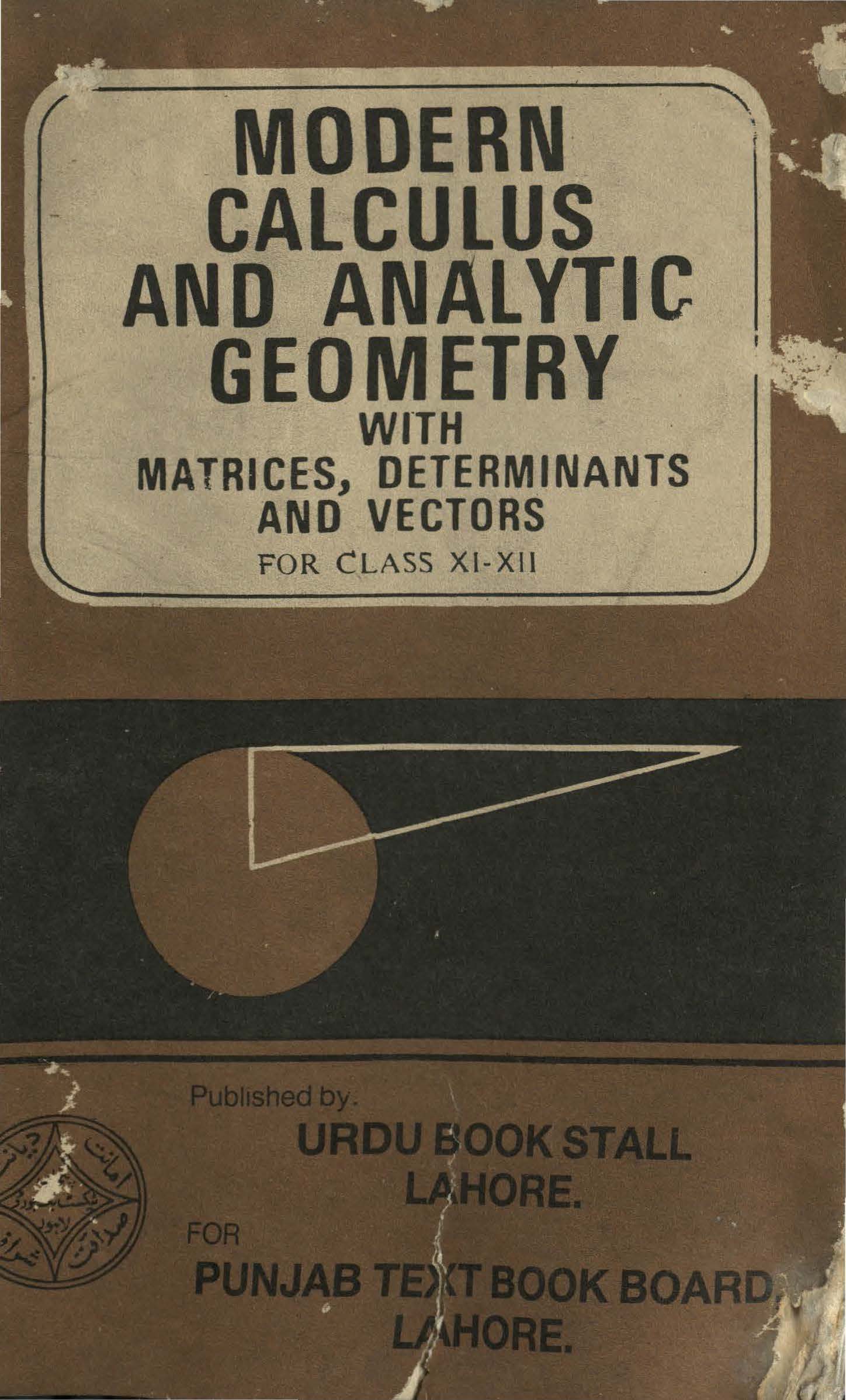 Modern Calculus and Analytic Geometery