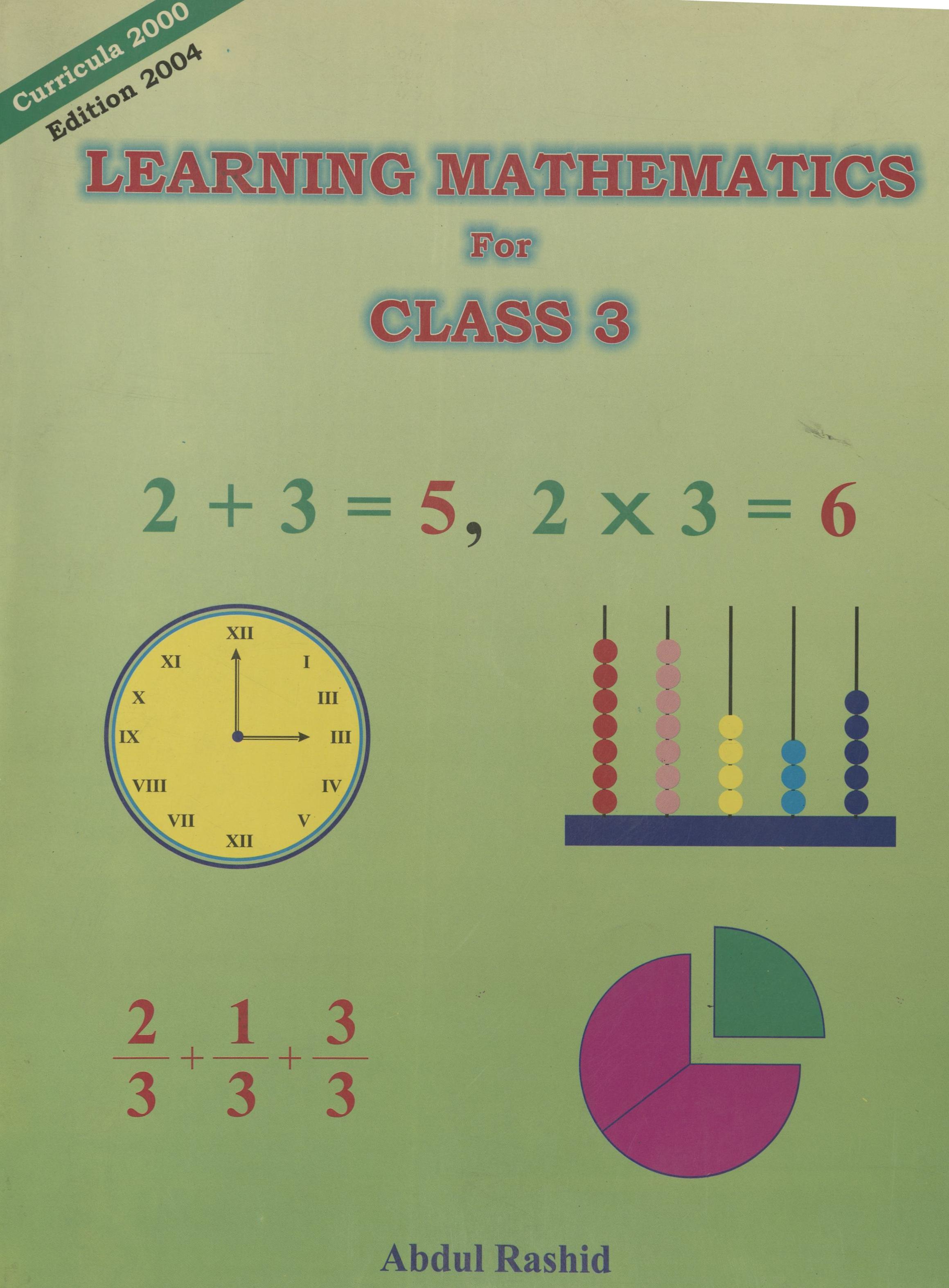 Learning Mathematics for class 3rd