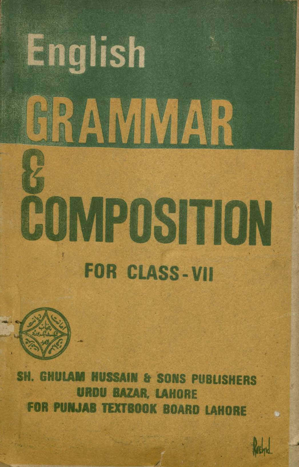 Engish grammar & composition