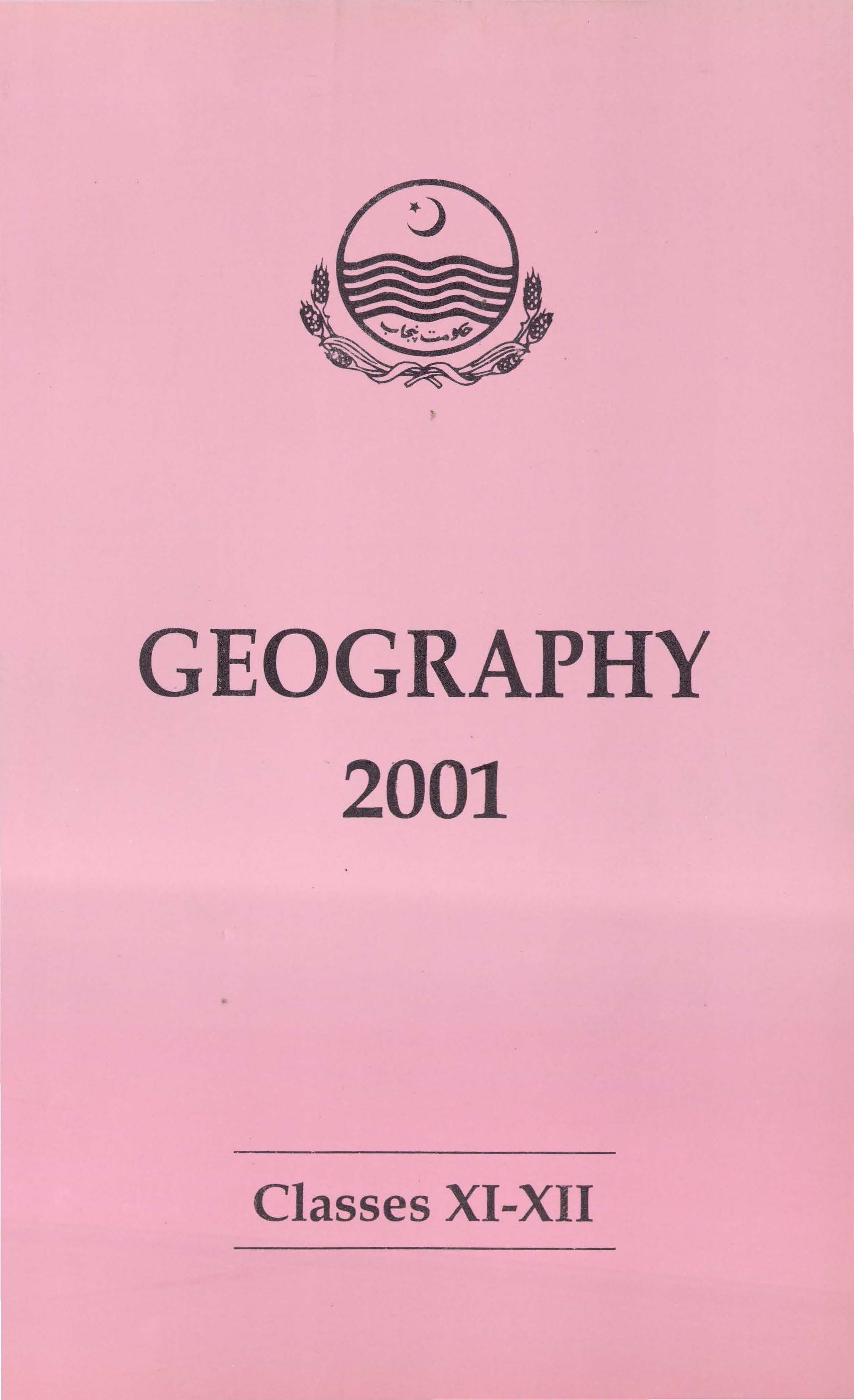  Curriculum Geography (Grade XI-XII)