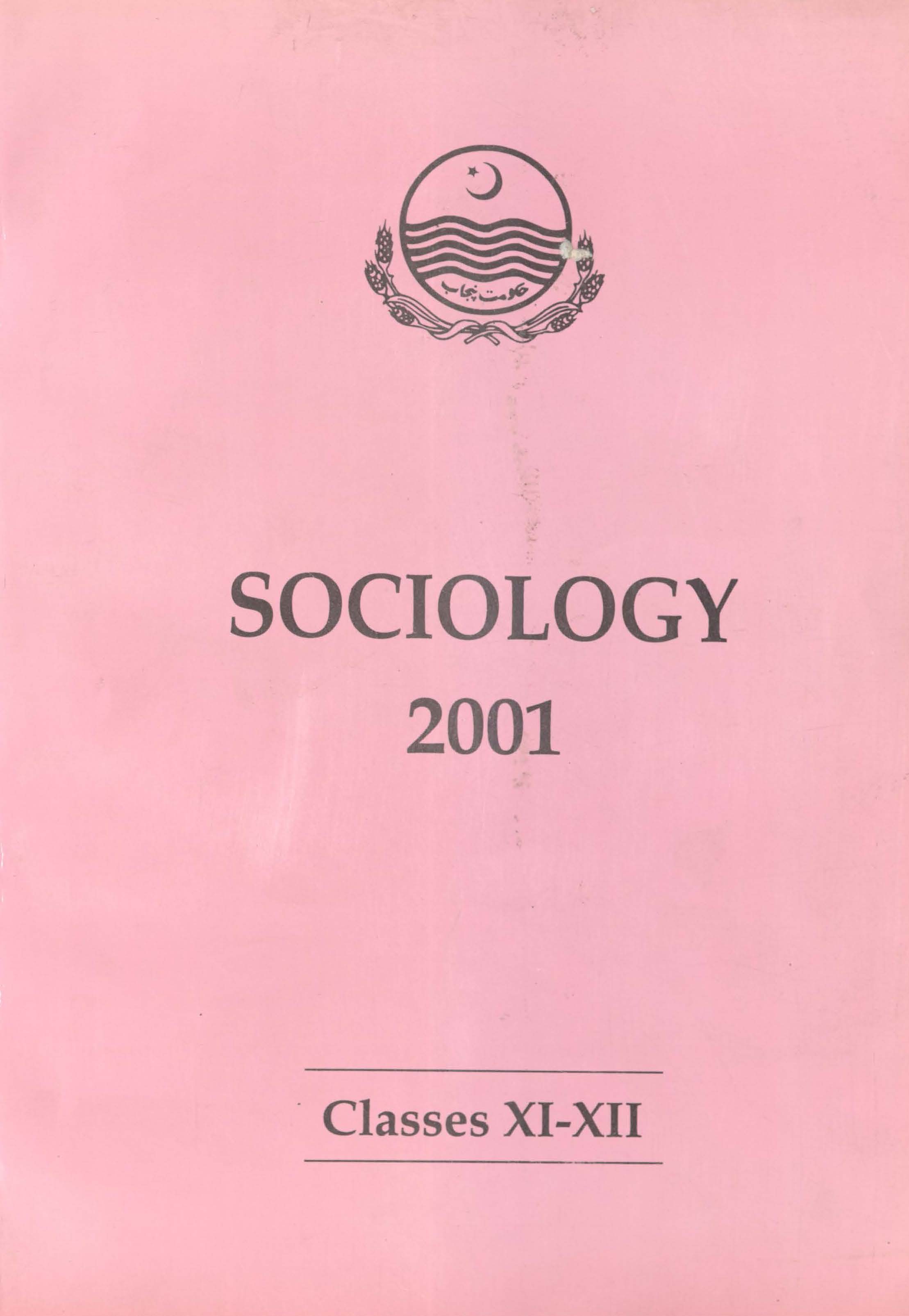  Curriculum Sociology  (Grade XI-XII)