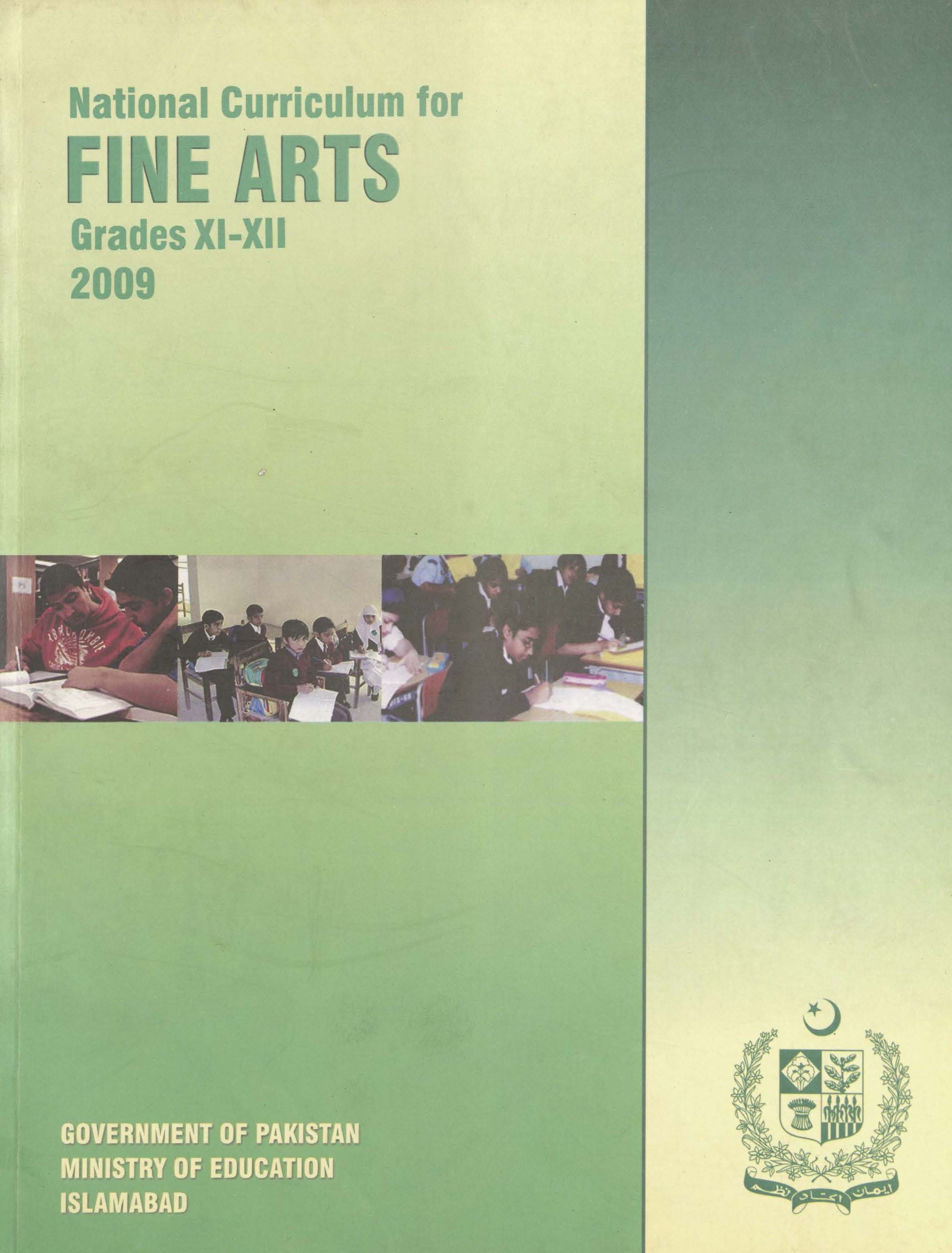 National Curriculum for Fine Arts (Grade XI-XII)